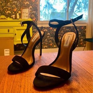 Black Steve Madden Strappy Heels